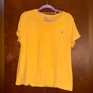 Polo by Ralph Lauren Yellow Short Sleeve Tee